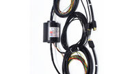 2 دائرة VR تطبيق HDMI زلة الدائري الثمينة الاتصال المواد المعدنية