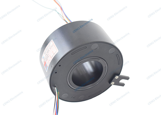 8 دوائر 1A إشارة من خلال حفرة حلقة انزلاق مع ID50mm و 500RPM للصناعة