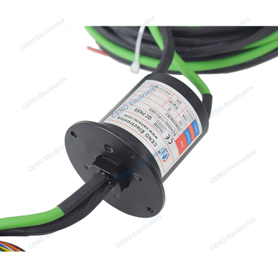 حلقة انزلاق إشارة Modbus مع 10A الطاقة الكهربائية والشريط للصناعة الآلية