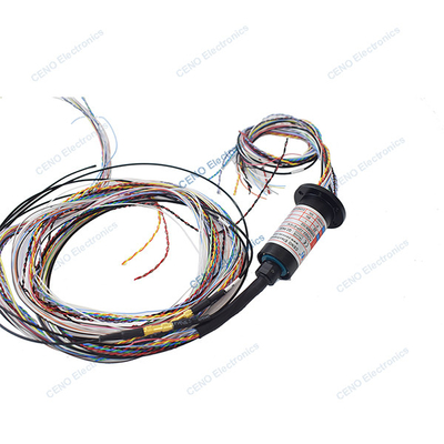 HDMI Video Slip Ring كبسولة مع PLA الفيديو التناظري وإشارة 100M Ethernet