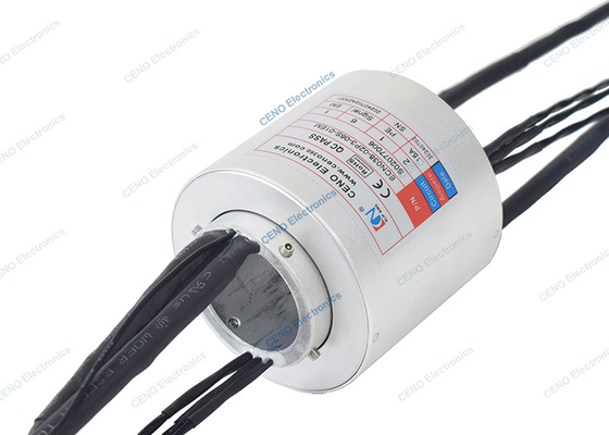 حلقة انزلاق منخفضة درجة الحرارة مع ثقب من خلال 38mm وإشارة إيثيرنت للصناعة