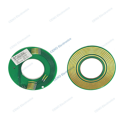 حلقة انزلاق PCB بنكيك مع إشارة USB والثقب الداخلي 46mm للأجهزة الكهربائية