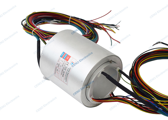Low Temperature Slip Ring with Electric Power and Ethernet Signal for Airborne