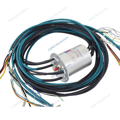 Integrate Ethernet Signal and Radio Frequency Rotary Joint for Low Temperature Environment