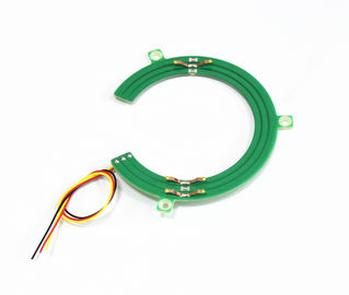 فطيرة مسطحة زلة حلقة رقيقة الفضاء من خلال تتحمل 55MM 0-5VDC للكهرومبيل