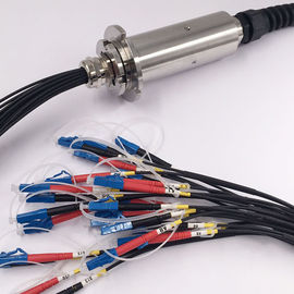 متعدد القنوات الألياف البصرية الروتاري المشتركة IP54 38MM طول الموجة 300 دورة في الدقيقة السرعة